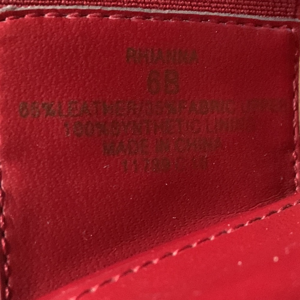Ralph Lauren Red Heels - Picture 6 of 6